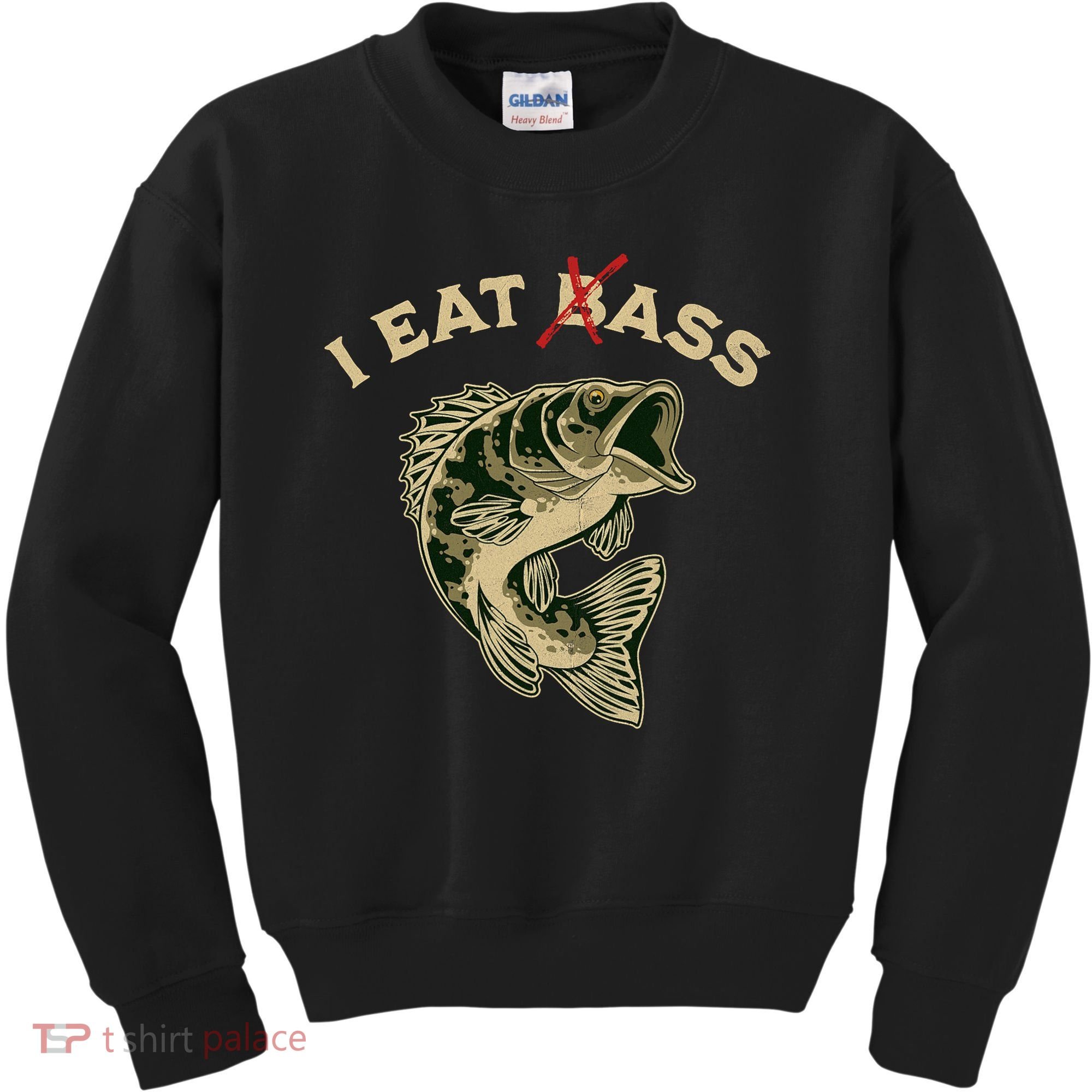 I Eat Bass Kids Sweatshirt