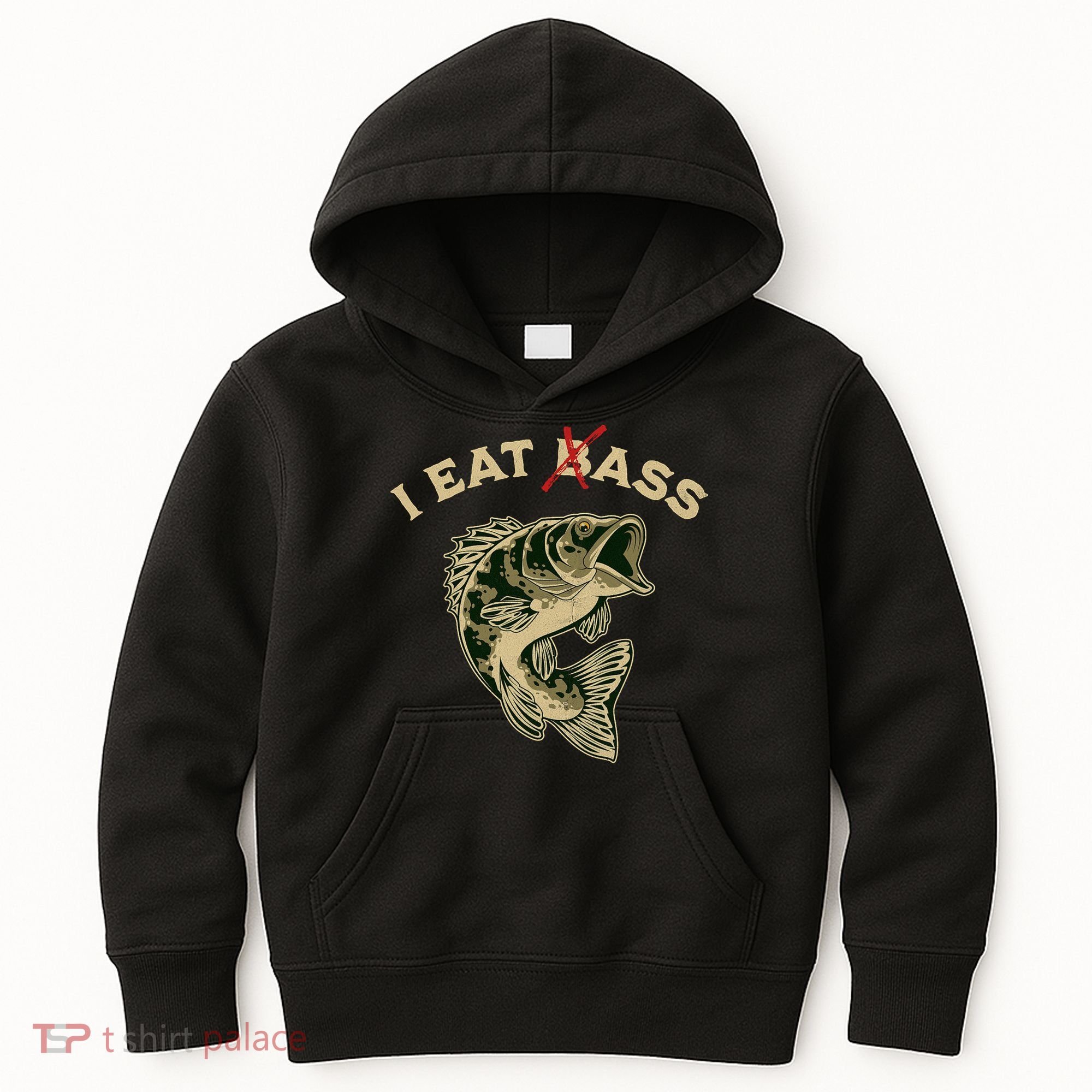 I Eat Bass Kids Hoodie