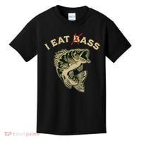 I Eat Bass Kids T-Shirt thumb 0