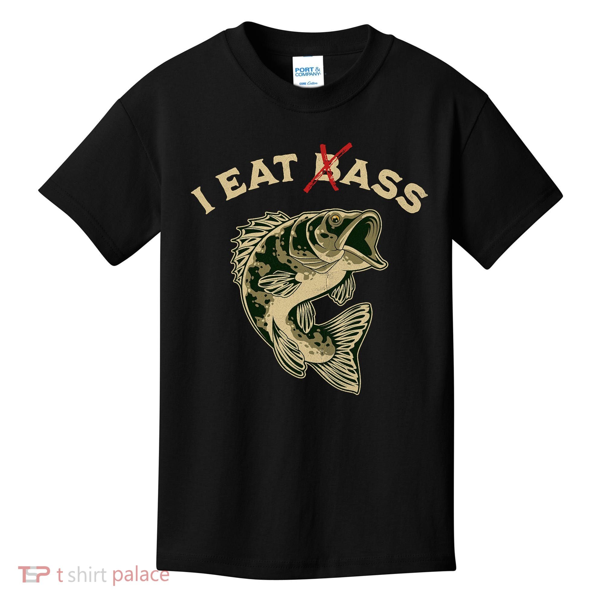 I Eat Bass Kids T-Shirt