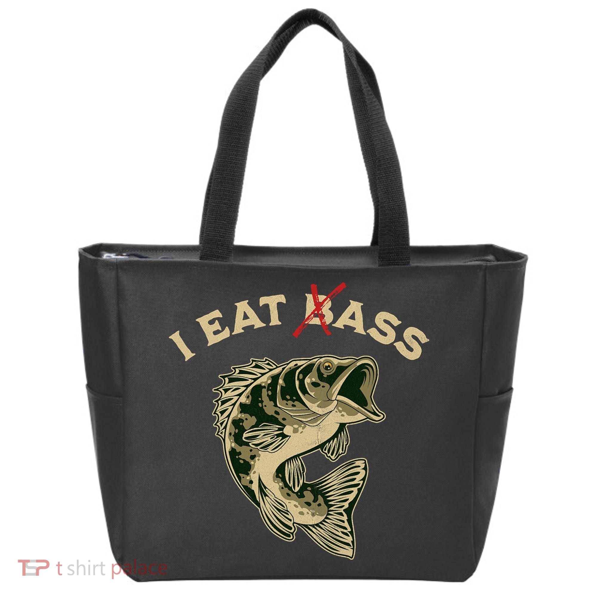 I Eat Bass Tote Bag
