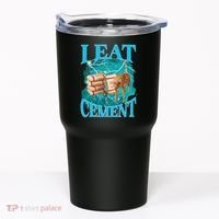 I Eat Cement Cursed Cat Funny Oddly Specific Dank Meme Tumbler thumb 0