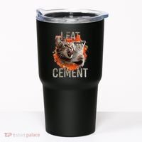 I Eat Cement Cursed Cat Funny Oddly Specific Dank Meme Tumbler thumb 0