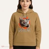 I Eat Cement Cursed Cat Funny Oddly Specific Dank Meme Hoodie thumb 5