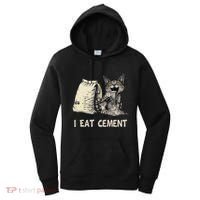 I Eat Cement Funny Cat Meme Women's Hoodie thumb 0