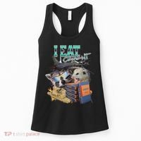 I Eat Cement Cursed Raccoon Possum Funny Meme Women's Tank Top thumb 0