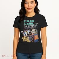 I Eat Cement Cursed Raccoon Possum Funny Meme Women's T-Shirt thumb 4