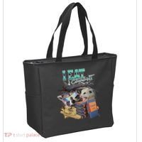 I Eat Cement Cursed Raccoon Possum Funny Meme Tote Bag thumb 2