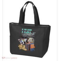 I Eat Cement Cursed Raccoon Possum Funny Meme Tote Bag thumb 3