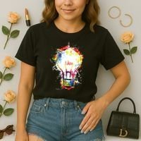 Idea Explosion Creative Genius Light Bulb Women Comfort Colors Boxy T-Shirt thumb 2