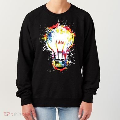 Idea Explosion Creative Genius Light Bulb Women Women's Sweatshirt