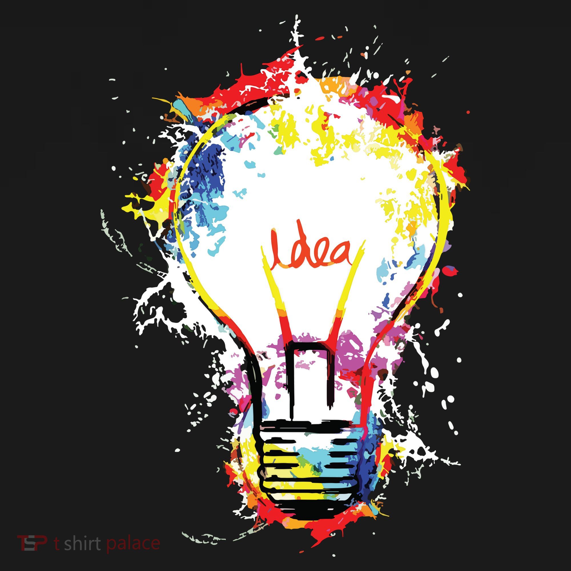 Idea Explosion Creative Genius Light Bulb Women Long Sleeve Shirt