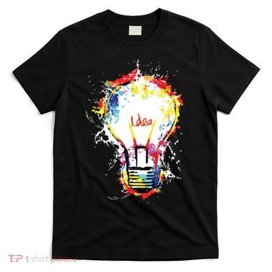 Idea Explosion Creative Genius Light Bulb Women T-Shirt