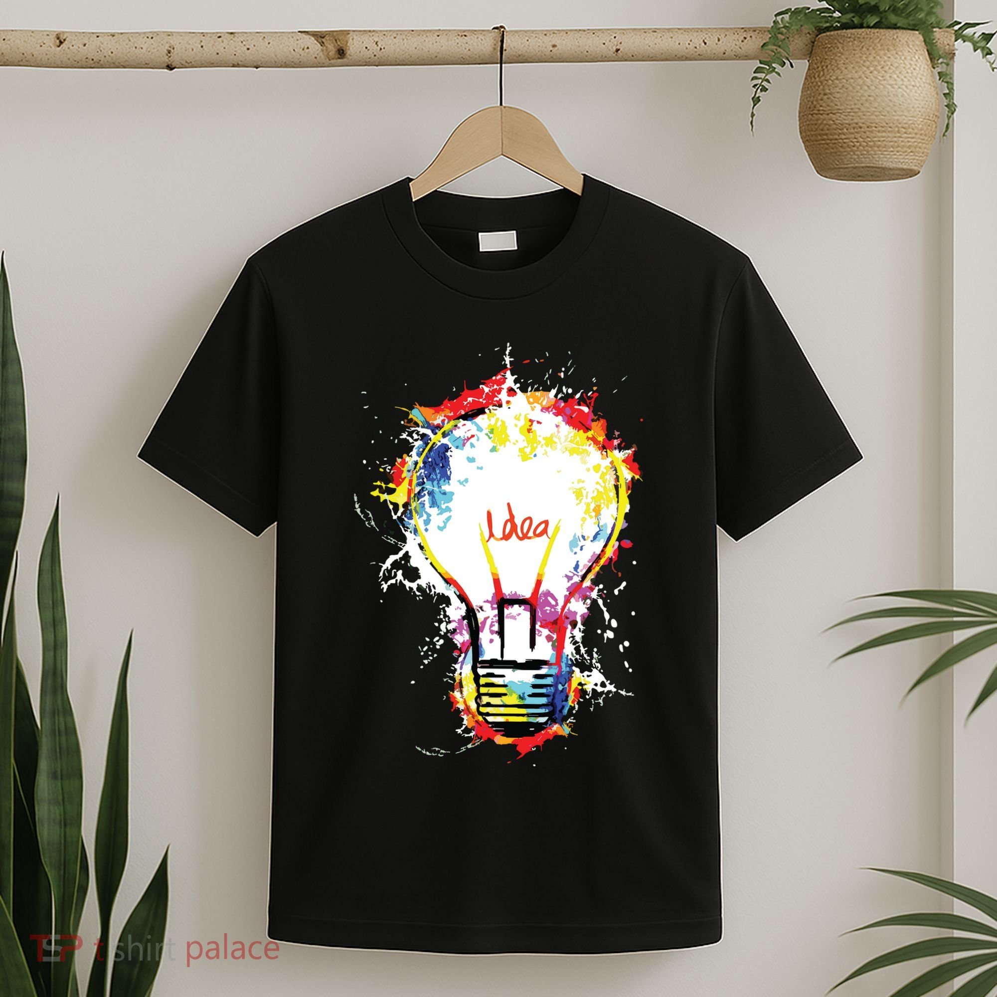 Idea Explosion Creative Genius Light Bulb Women T-Shirt
