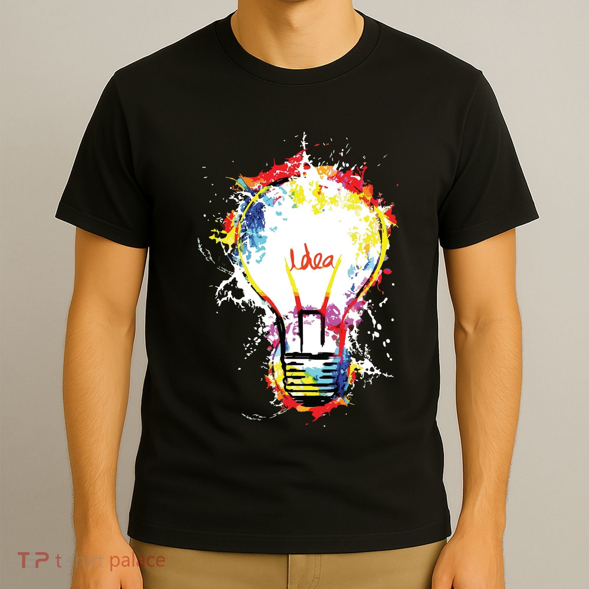 Idea Explosion Creative Genius Light Bulb Women T-Shirt