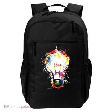 Idea Explosion Creative Genius Light Bulb Women Backpack