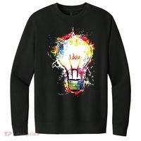 Idea Explosion Creative Genius Light Bulb Women V.I.T. Fleece Crew Sweatshirt thumb 0