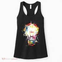 Idea Explosion Creative Genius Light Bulb Women Women's Tank Top thumb 0