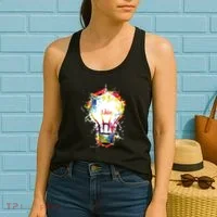 Idea Explosion Creative Genius Light Bulb Women Women's Tank Top thumb 2