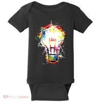 Idea Explosion Creative Genius Light Bulb Women Baby Bodysuit thumb 0