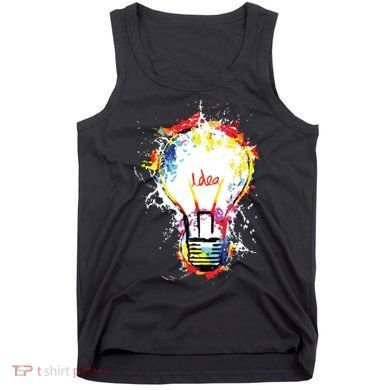 Idea Explosion Creative Genius Light Bulb Women Tank Top