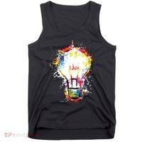 Idea Explosion Creative Genius Light Bulb Women Tank Top thumb 0