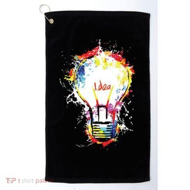 Idea Explosion Creative Genius Light Bulb Women Golf Towel