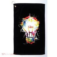 Idea Explosion Creative Genius Light Bulb Women Golf Towel thumb 0