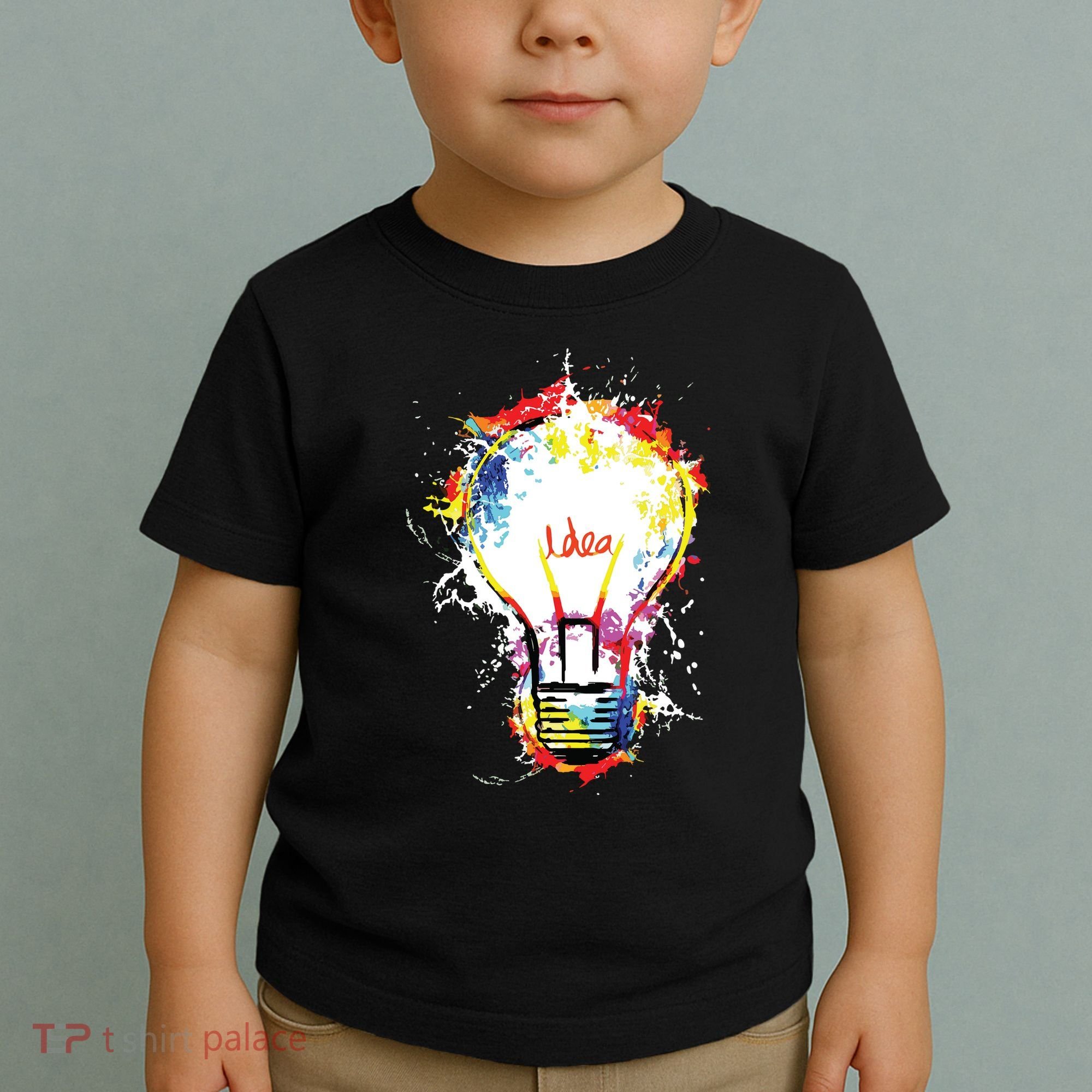 Idea Explosion Creative Genius Light Bulb Women Toddler T-Shirt