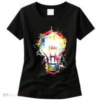 Idea Explosion Creative Genius Light Bulb Women Women's T-Shirt thumb 0