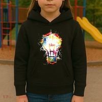 Idea Explosion Creative Genius Light Bulb Women Kids Hoodie thumb 3