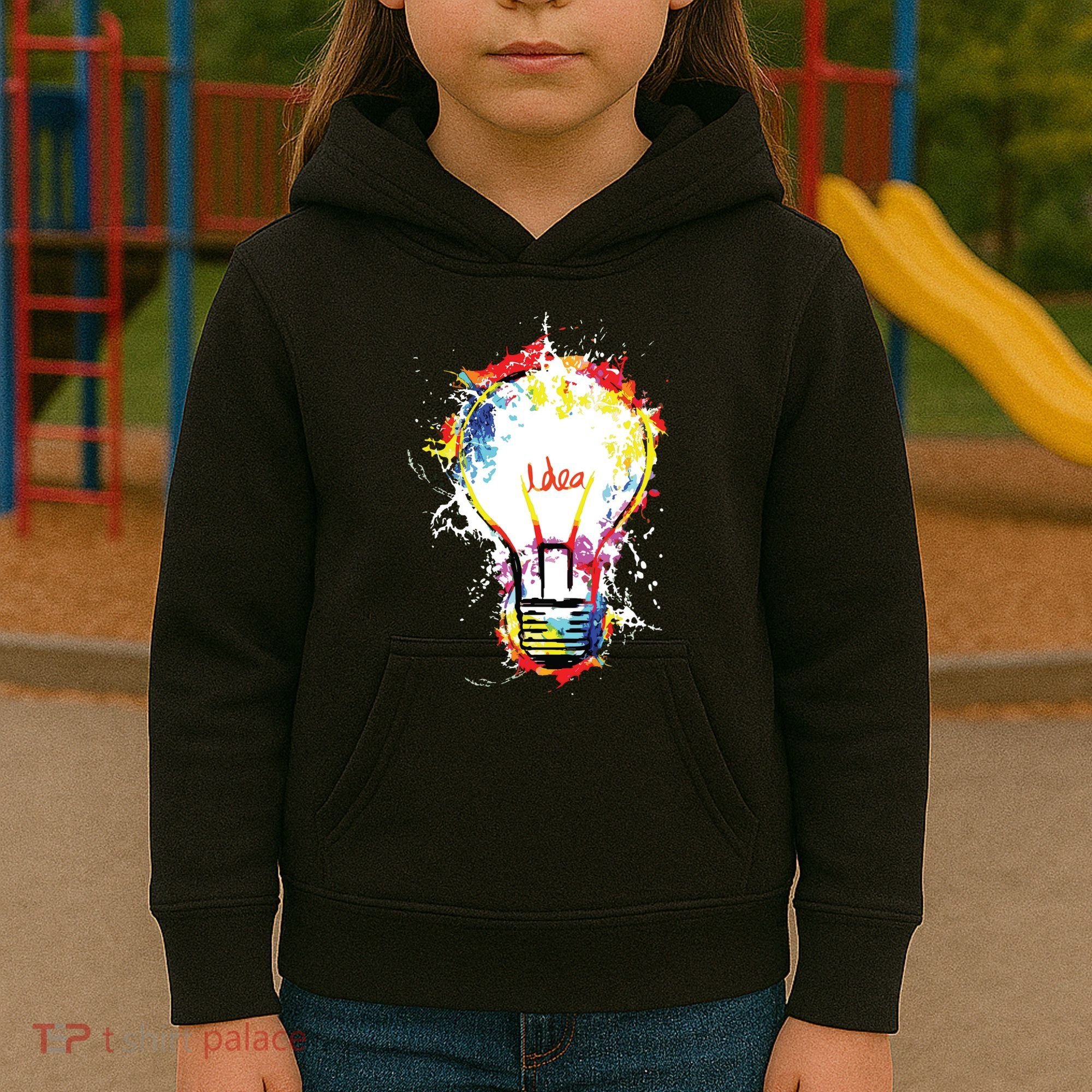 Idea Explosion Creative Genius Light Bulb Women Kids Hoodie
