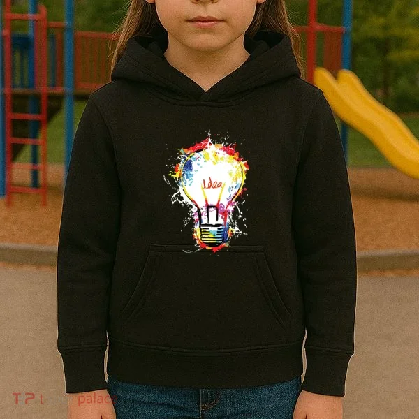Idea Explosion Creative Genius Light Bulb Women Kids Hoodie