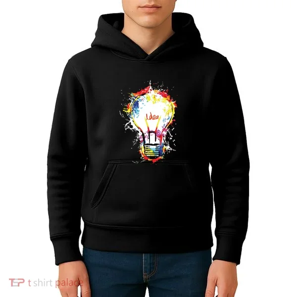 Idea Explosion Creative Genius Light Bulb Women Kids Hoodie