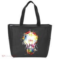 Idea Explosion Creative Genius Light Bulb Women Tote Bag thumb 0