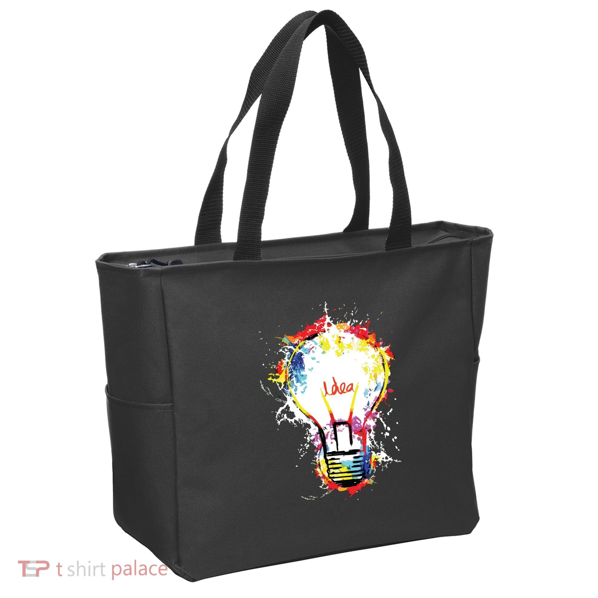 Idea Explosion Creative Genius Light Bulb Women Tote Bag