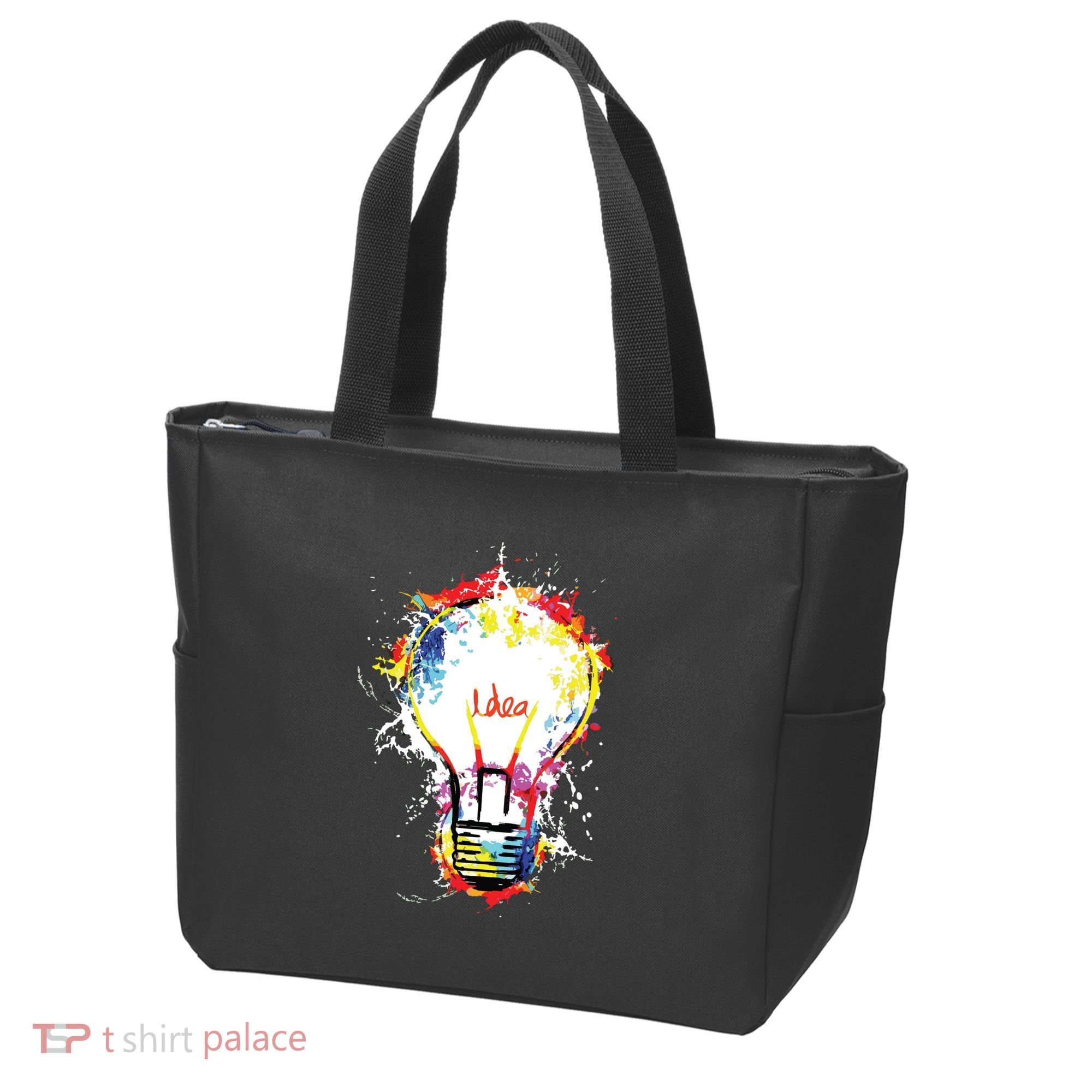 Idea Explosion Creative Genius Light Bulb Women Tote Bag