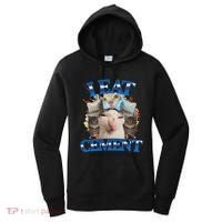 I Eat Cement Cursed Cat Funny Oddly Specific Dank Meme Women's Hoodie thumb 0