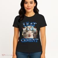 I Eat Cement Cursed Cat Funny Oddly Specific Dank Meme Women's T-Shirt thumb 4