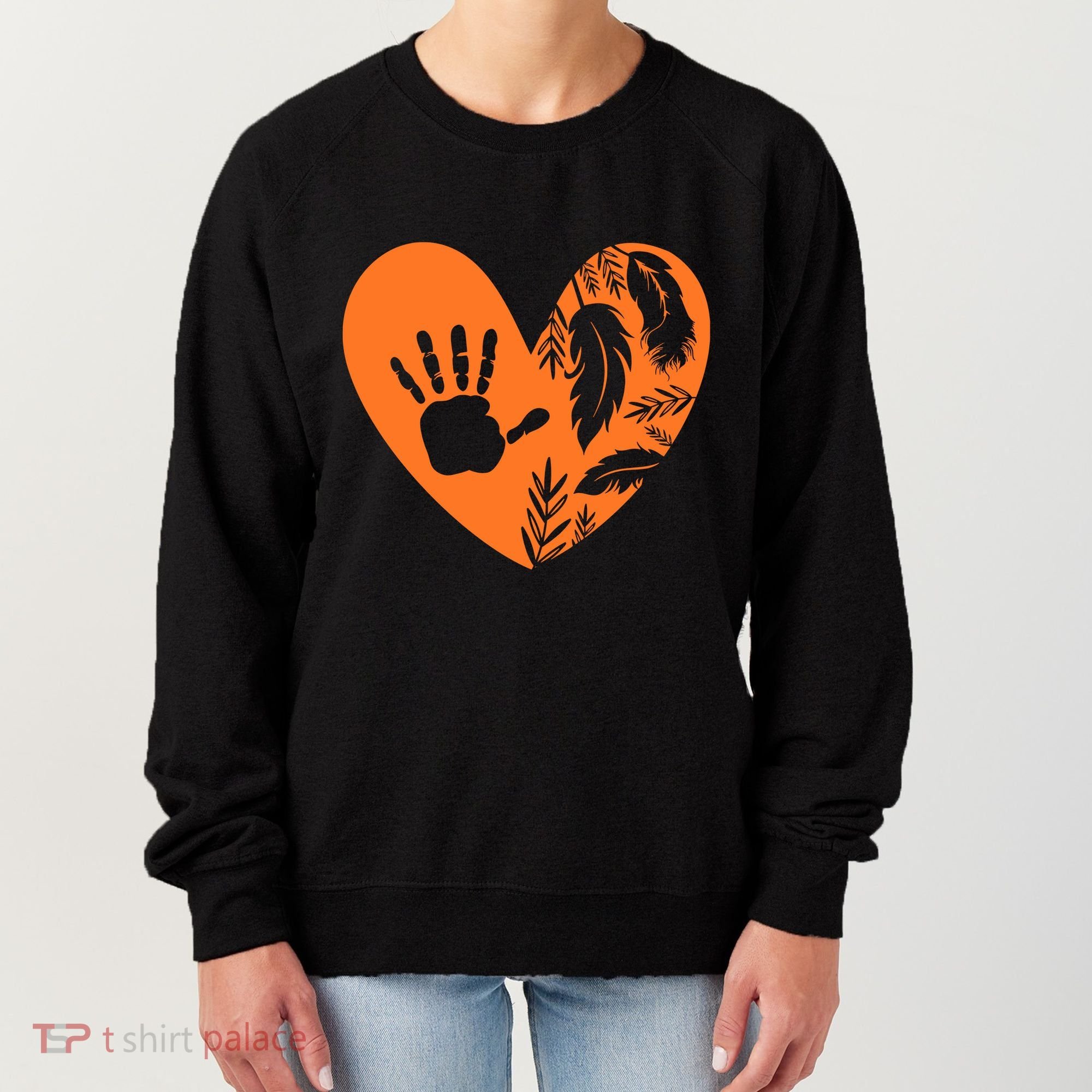 Indigenous Every Child Matters Orange Day Supporter Women's Sweatshirt