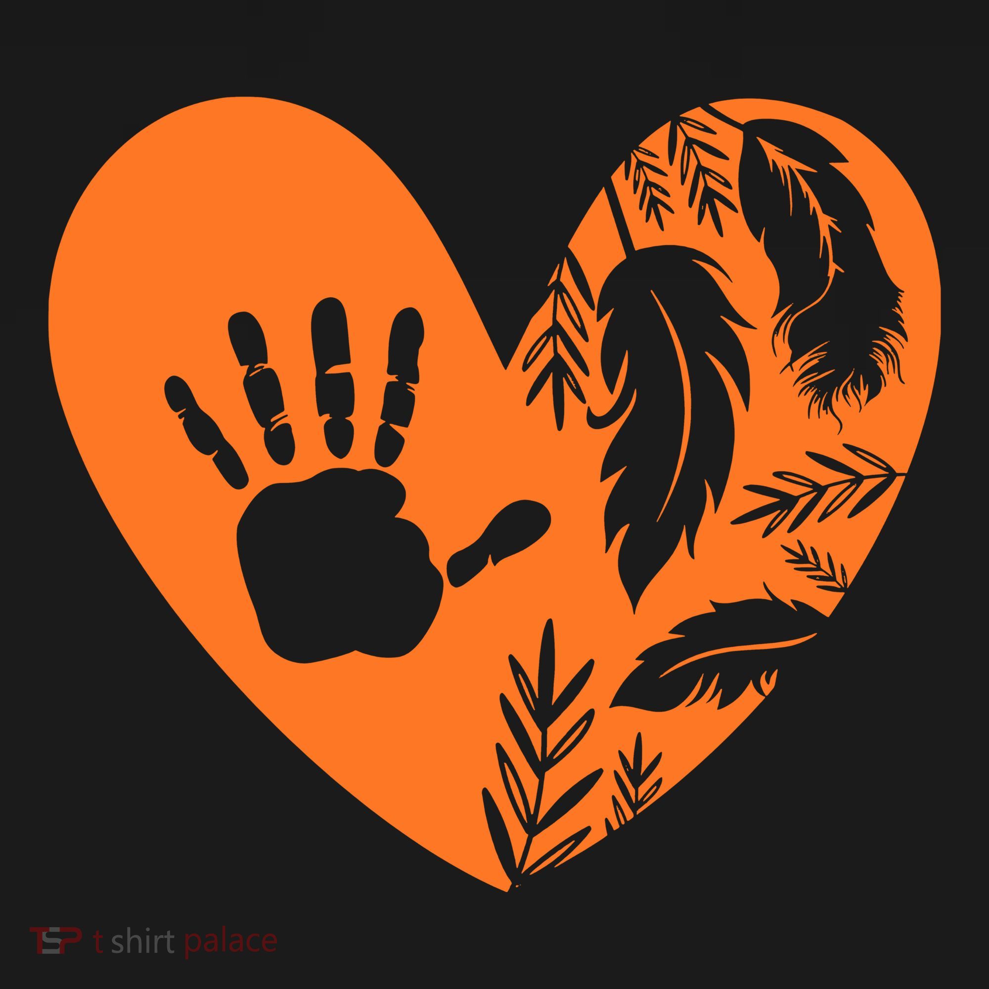 Indigenous Every Child Matters Orange Day Supporter Backpack