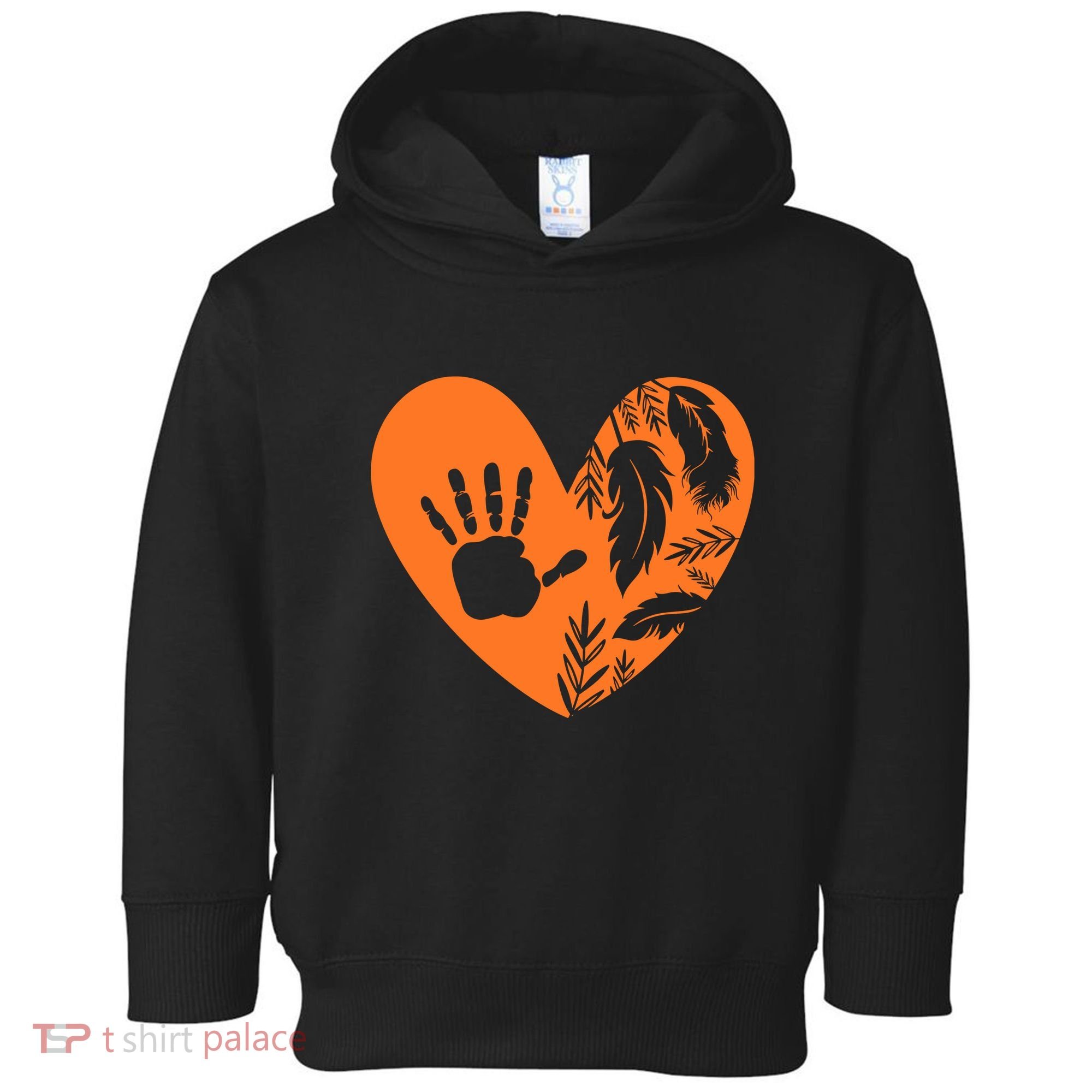 Indigenous Every Child Matters Orange Day Supporter Toddler Hoodie