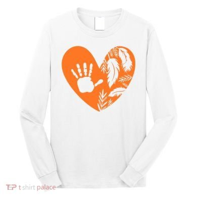 Indigenous Every Child Matters Orange Day Supporter Long Sleeve Shirt