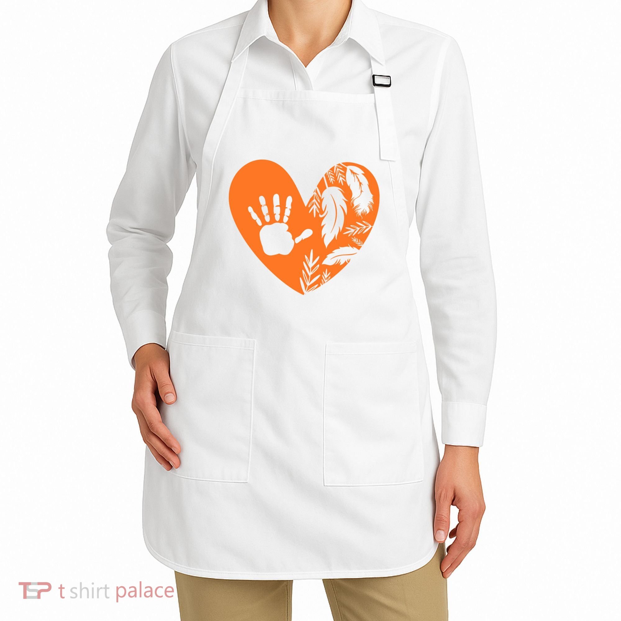 Indigenous Every Child Matters Orange Day Supporter Apron