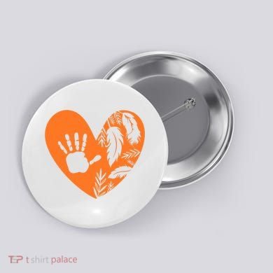 Indigenous Every Child Matters Orange Day Supporter Button