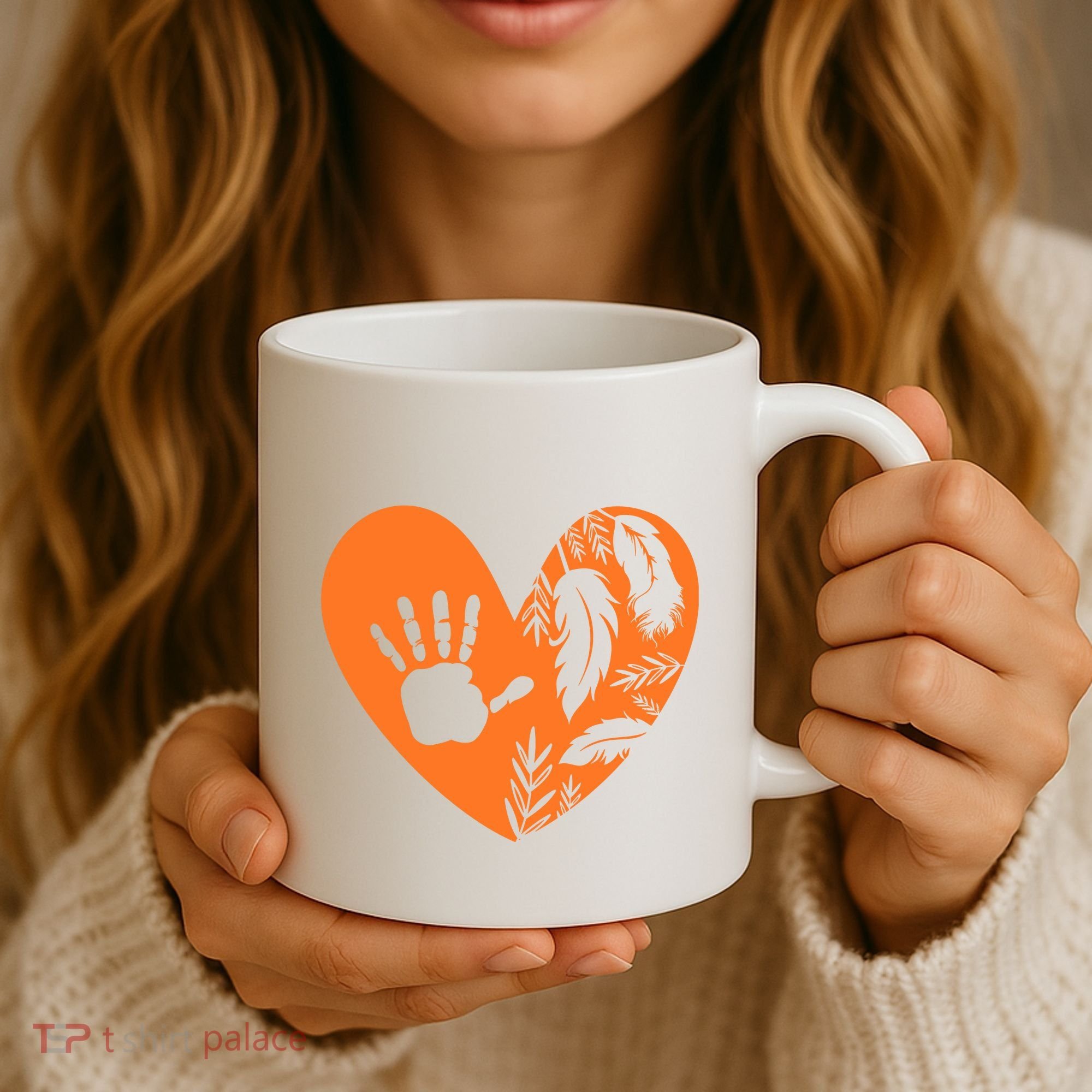 Indigenous Every Child Matters Orange Day Supporter Coffee Mug