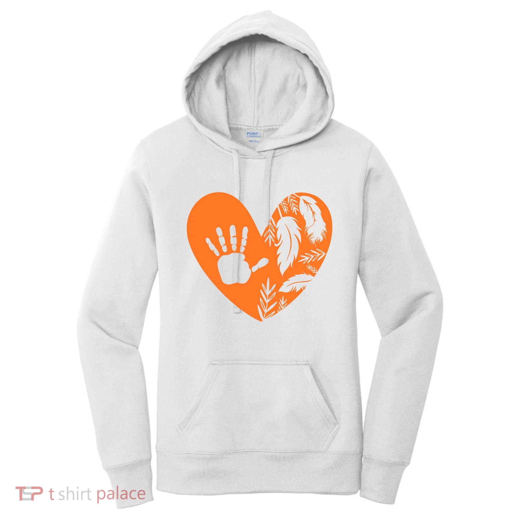 Indigenous Every Child Matters Orange Day Supporter Women's Hoodie
