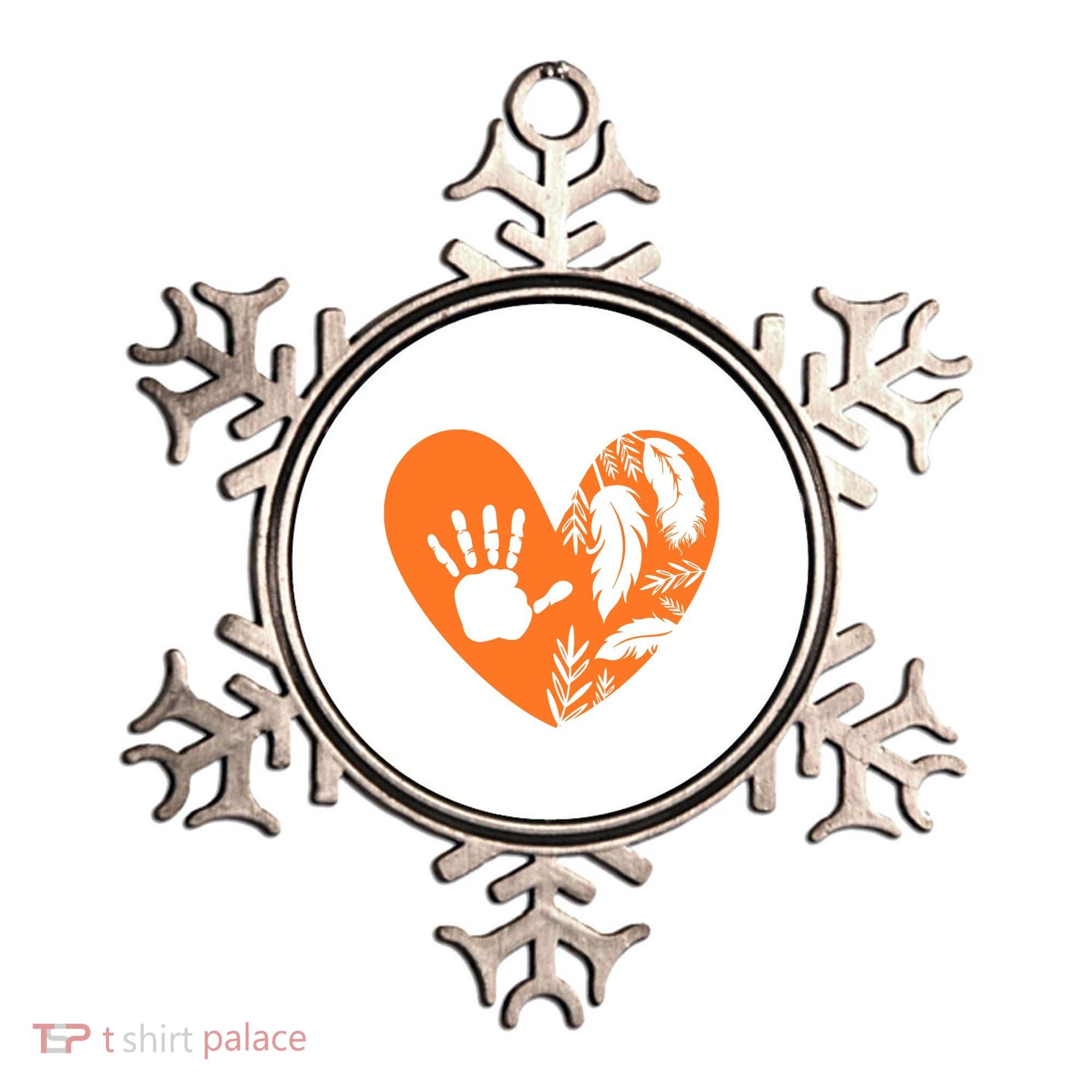 Indigenous Every Child Matters Orange Day Supporter Ornament
