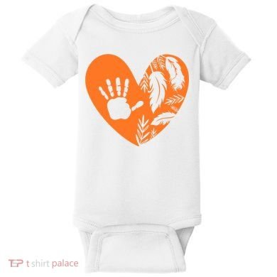 Indigenous Every Child Matters Orange Day Supporter Baby Bodysuit
