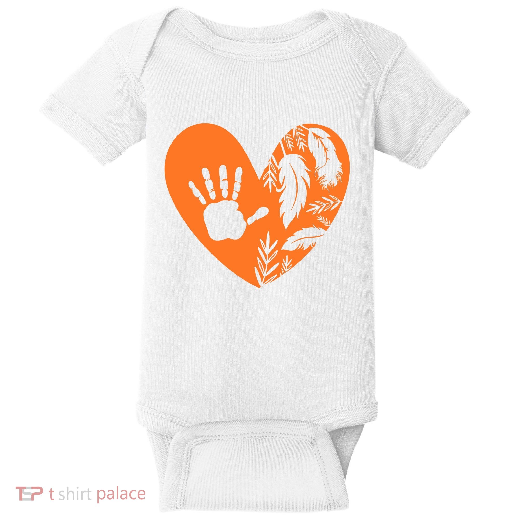 Indigenous Every Child Matters Orange Day Supporter Baby Bodysuit